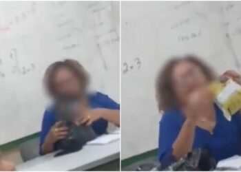 Aluno dá esponja de aço para professora negra no DF