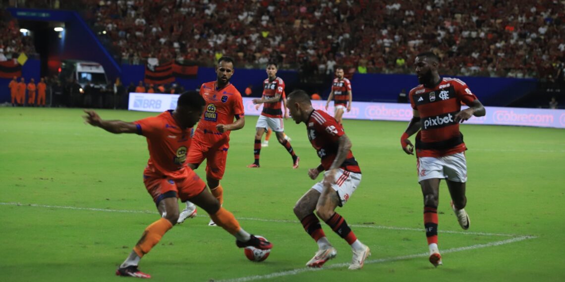 Flamengo X Audax: mais de 44 mil torcedores lotam Arena da Amazônia