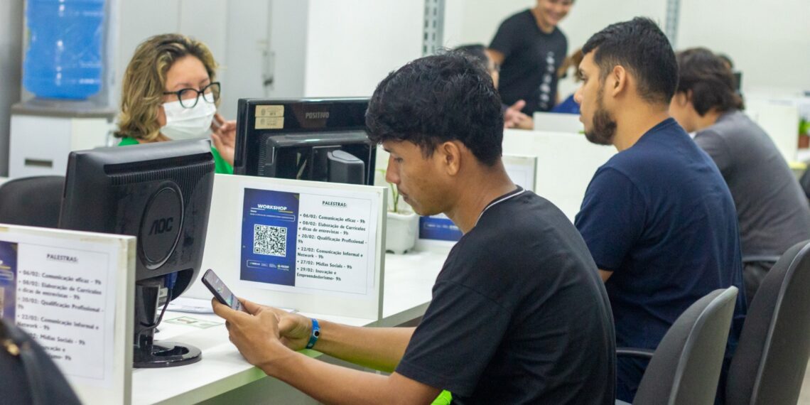 Sine Amazonas divulga 128 vagas de emprego para esta segunda-feira