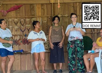 Campanha quer levar acesso à internet para lideranças femininas que vivem em áreas remotas da Amazônia