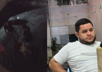 PC-AM busca suspeito de agredir mulher com criança no colo